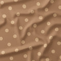 Polka Dot Beige fabric