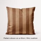 Stripe Coffee fabric, 45cm view