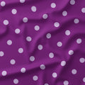 Polka Dot Lilac and Purple fabric