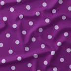 Polka Dot Lilac and Purple fabric