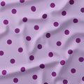 Polka Dot Purple and Lilac fabric