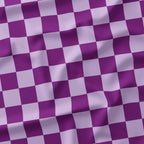 Check Lilac and Purple fabric