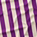 Stripe Purple and Cream fabric