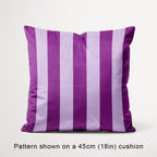 Stripe Purple and Lilac fabric, 45cm view