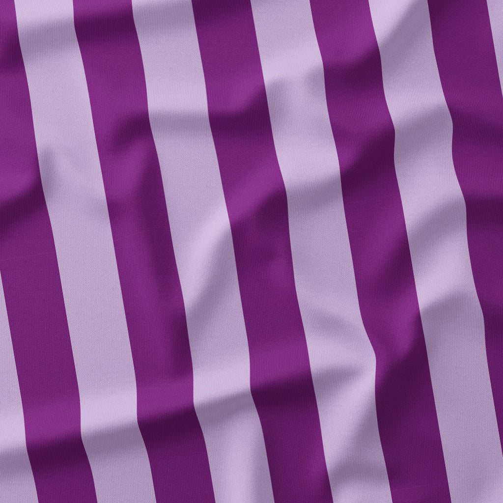 Stripe Purple and Lilac fabric