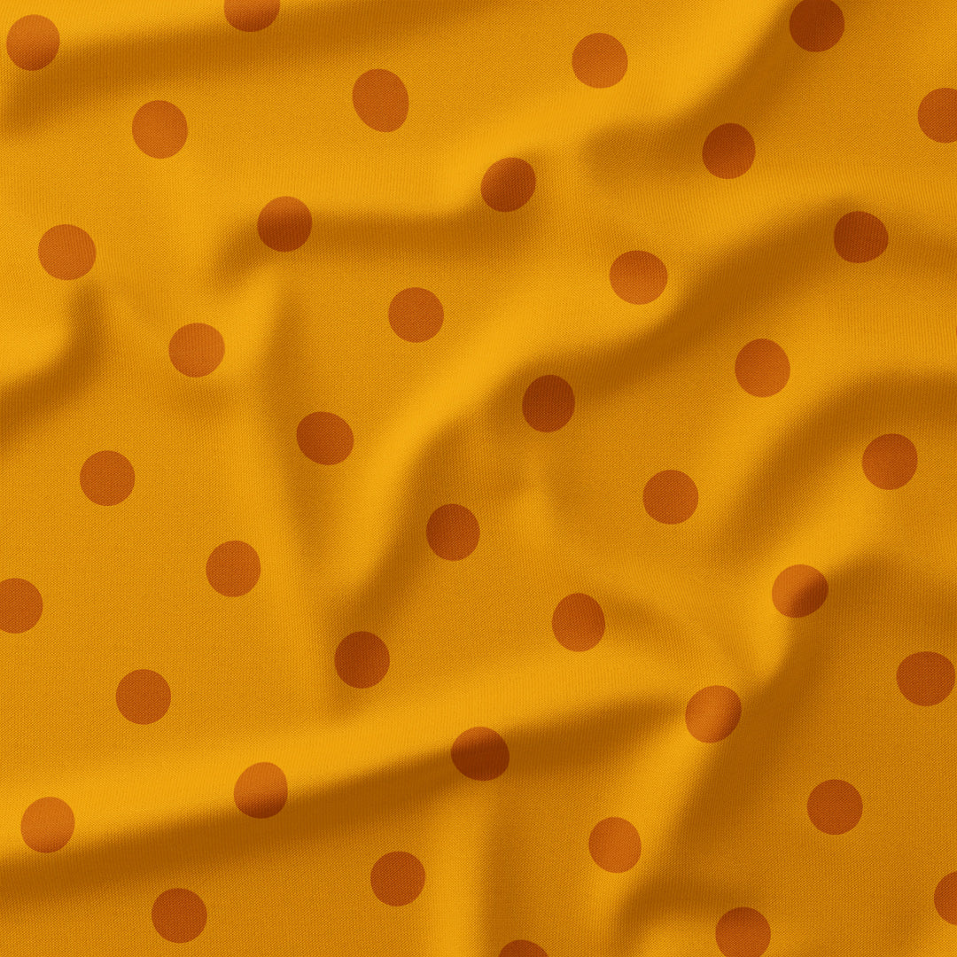 Polka Dot Sunshine fabric