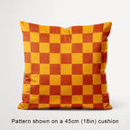 Check Sunset fabric, 45cm view