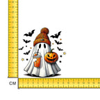 Halloween Ghost Iron on Fabric Heat Transfer DTF-250