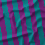 Stripe Purple and Teal fabric
