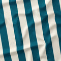 Stripe Teal and Cream fabric