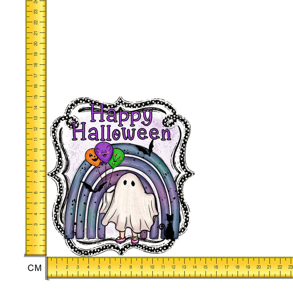 Happy Halloween Iron on Fabric Heat Transfer DTF-251