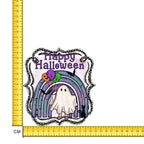 Happy Halloween Iron on Fabric Heat Transfer DTF-251