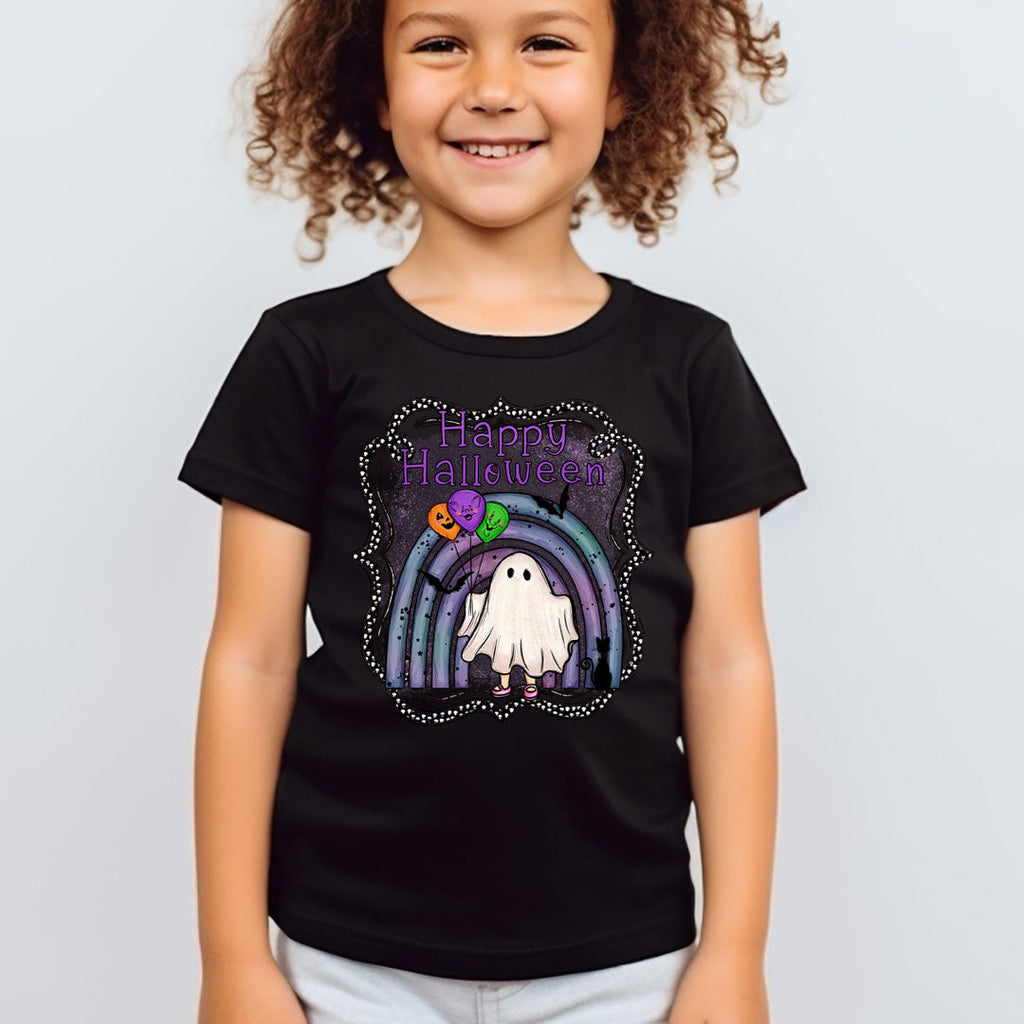 Happy Halloween Iron on Fabric Heat Transfer DTF-251
