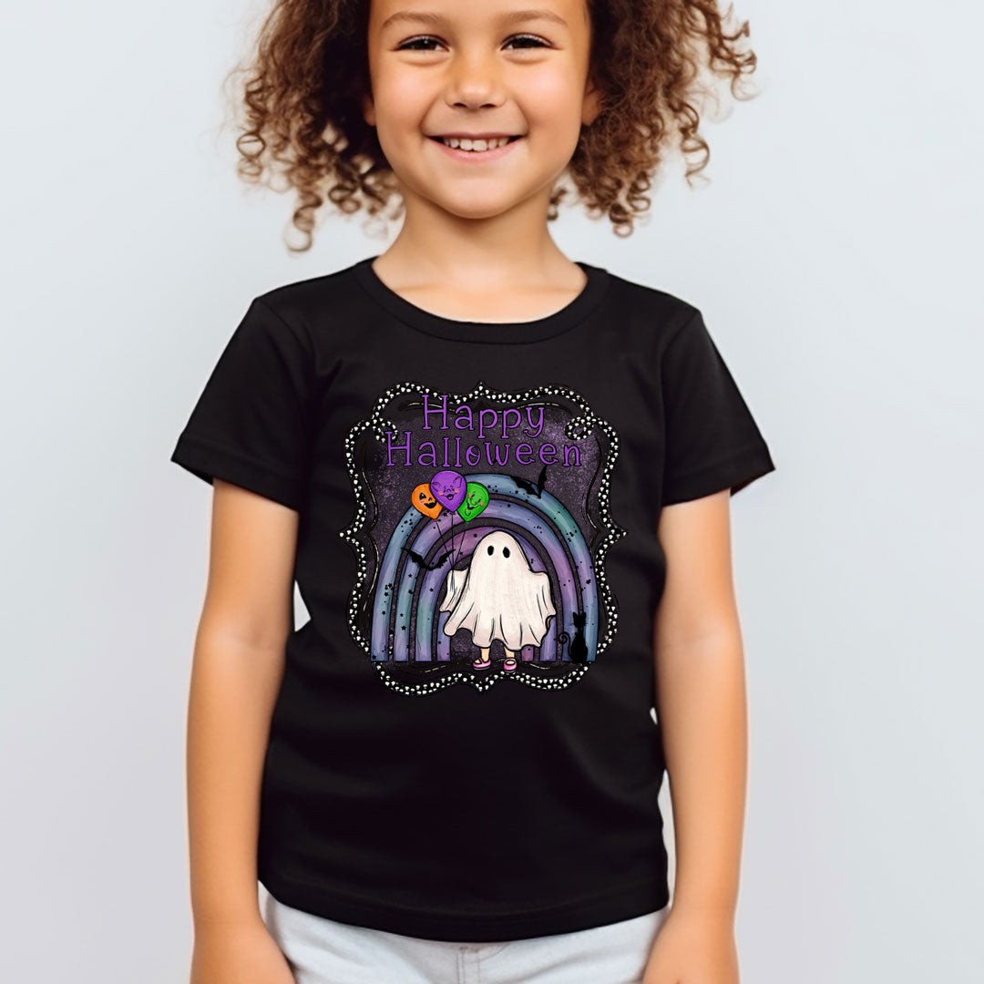 Happy Halloween Iron on Fabric Heat Transfer DTF-251