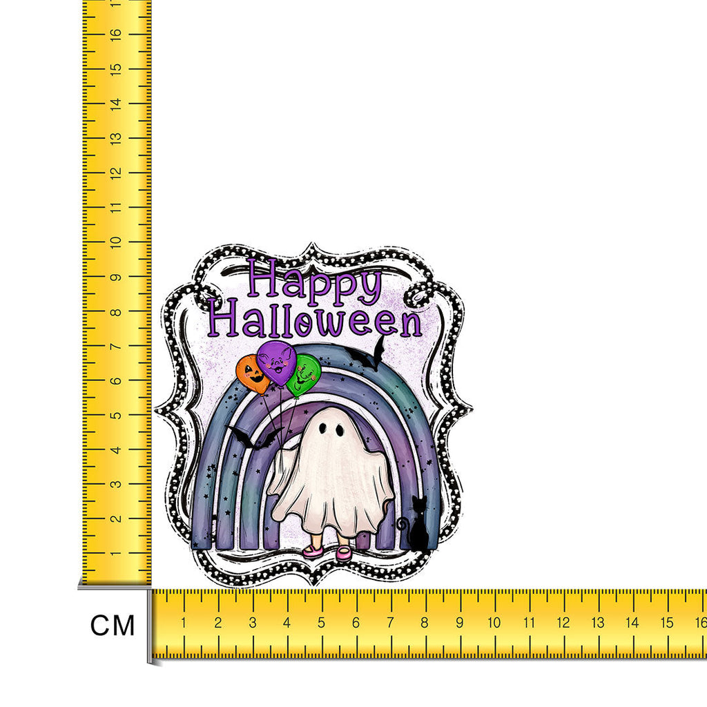 Happy Halloween Iron on Fabric Heat Transfer DTF-251