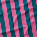 Stripe Pink and Dark Teal fabric