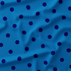 Polka Dot Mid Blue fabric