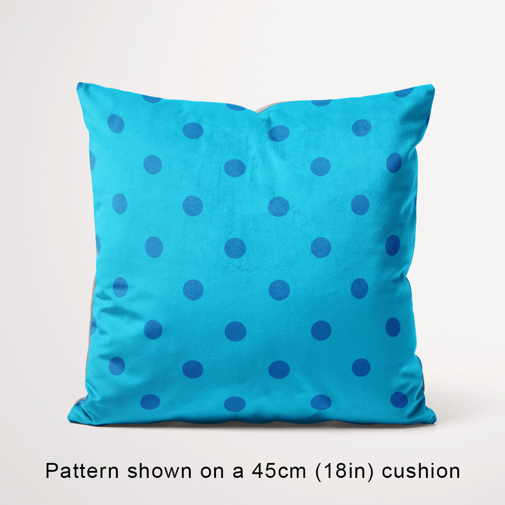 Polka Dot Ocean Breeze fabric, 45cm view