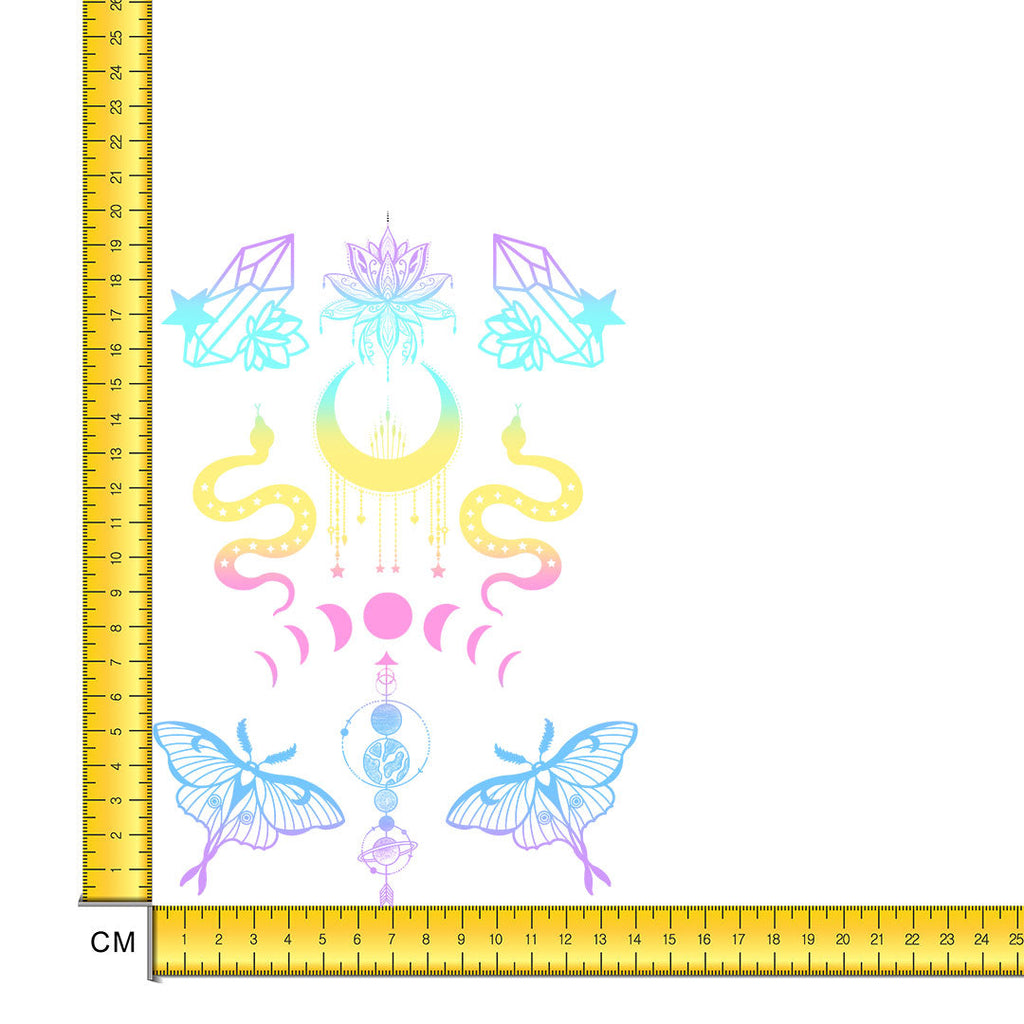 Pastel Celestial Iron on Fabric Heat Transfer DTF-253
