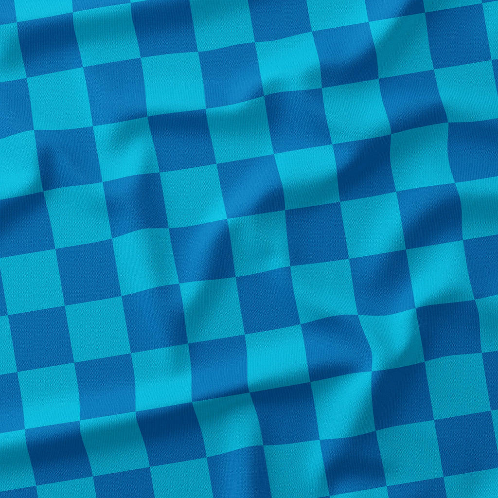 Check 2in Ocean Breeze Fabric