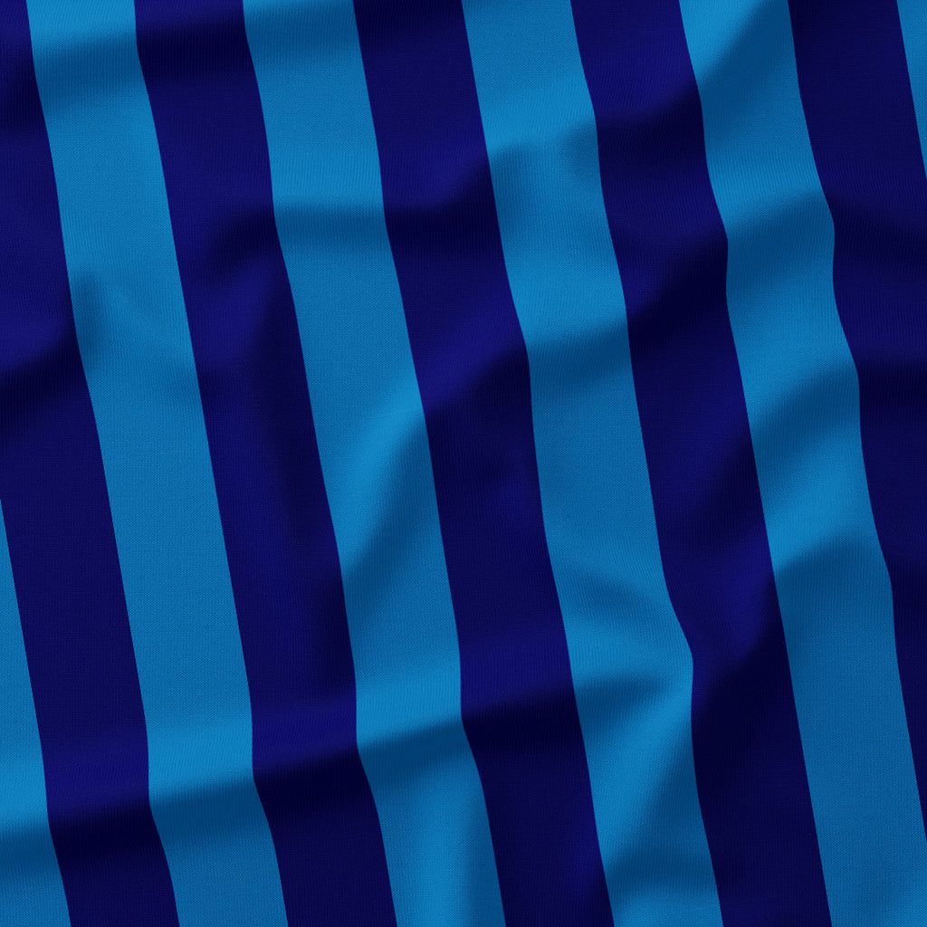 Stripe 2in Dark Blue Fabric
