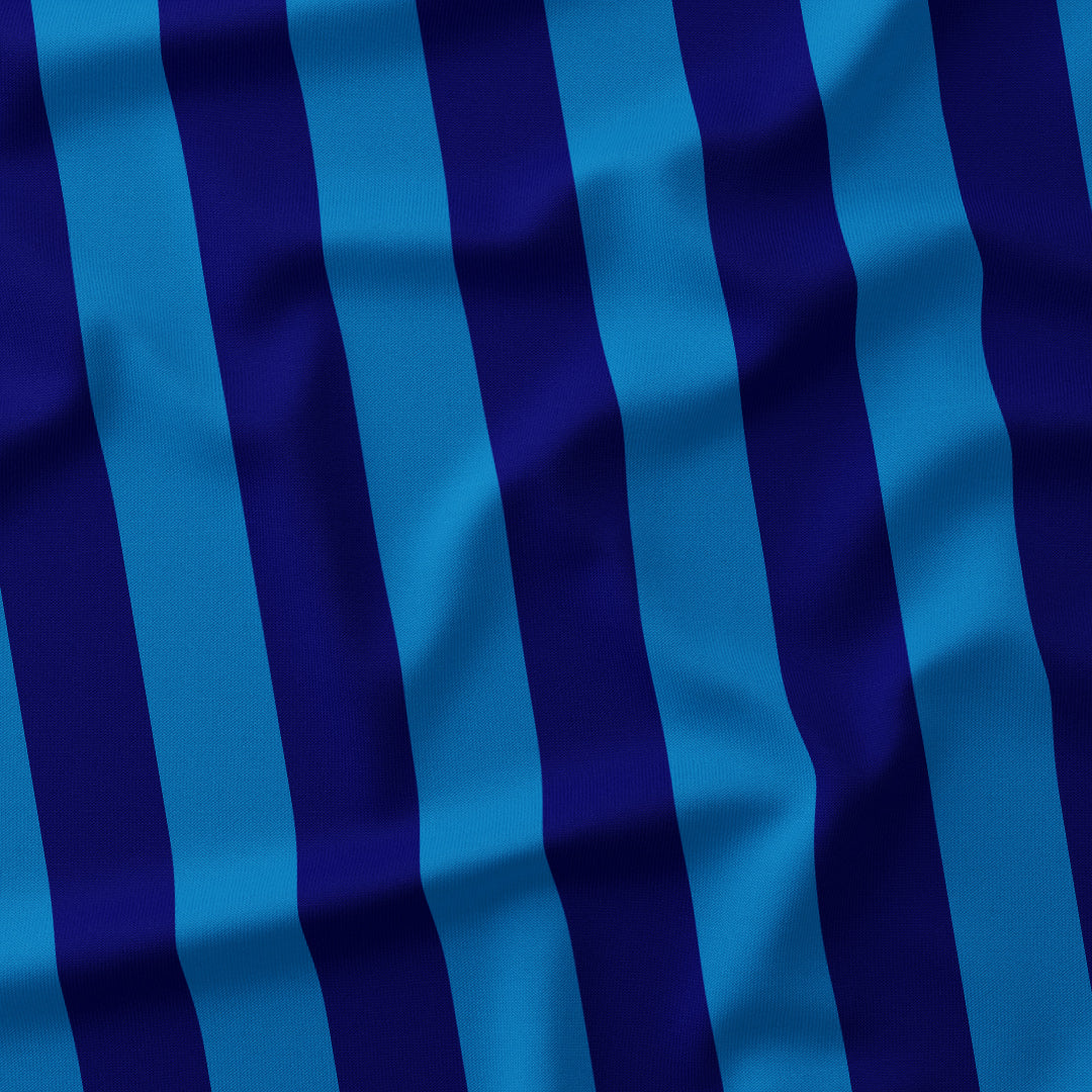 Stripe 2in Dark Blue Fabric
