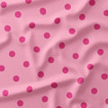 Polka Dot 1in Light Pink Fabric