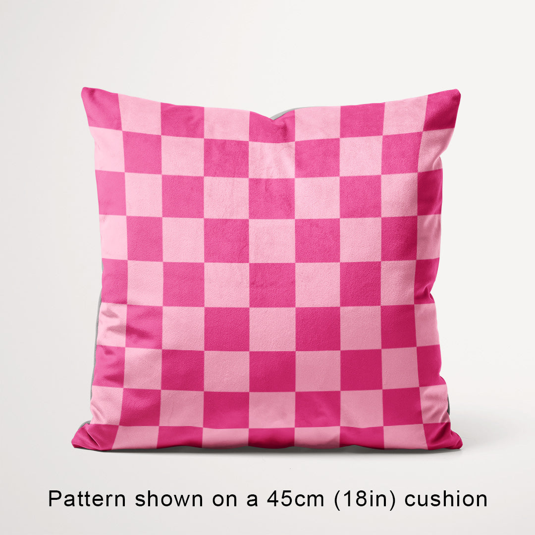 Check 2in Pink Fabric