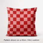Check 2in Salmon and Rust Fabric