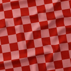 Check 2in Salmon and Rust Fabric