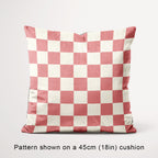 Check 2in Salmon and Cream Fabric