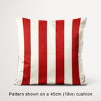 Stripe 2in Rust and Cream Fabric