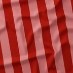 Stripe 2in Salmon and Rust Fabric