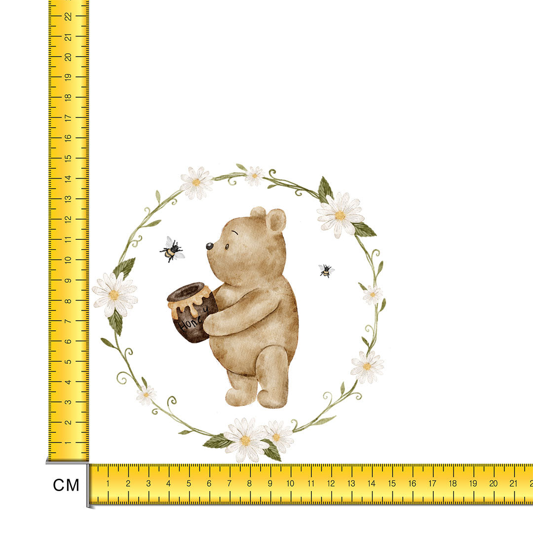 Honey Bear Iron on Fabric Heat Transfer DTF-256