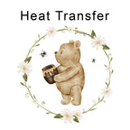 Honey Bear Iron on Fabric Heat Transfer DTF-256