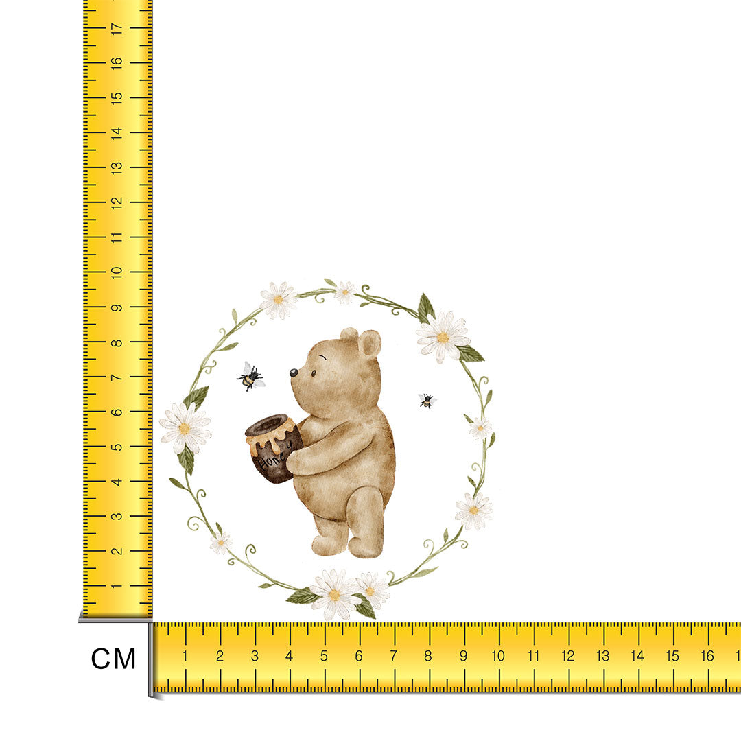 Honey Bear Iron on Fabric Heat Transfer DTF-256