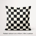 Check 2in Black and Cream Fabric