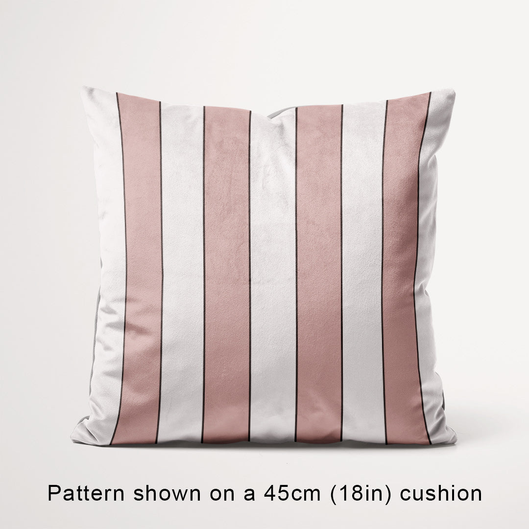 Stripe 2in Salmon Fabric