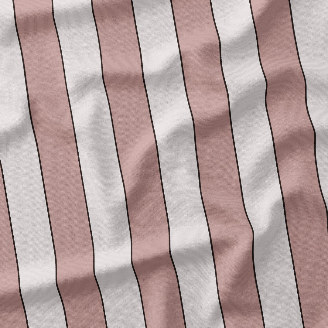 Stripe 2in Salmon Fabric