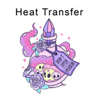 Poison Bottle Iron on Fabric Heat Transfer DTF-259