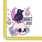 Night Mode Iron on Fabric Heat Transfer DTF-260