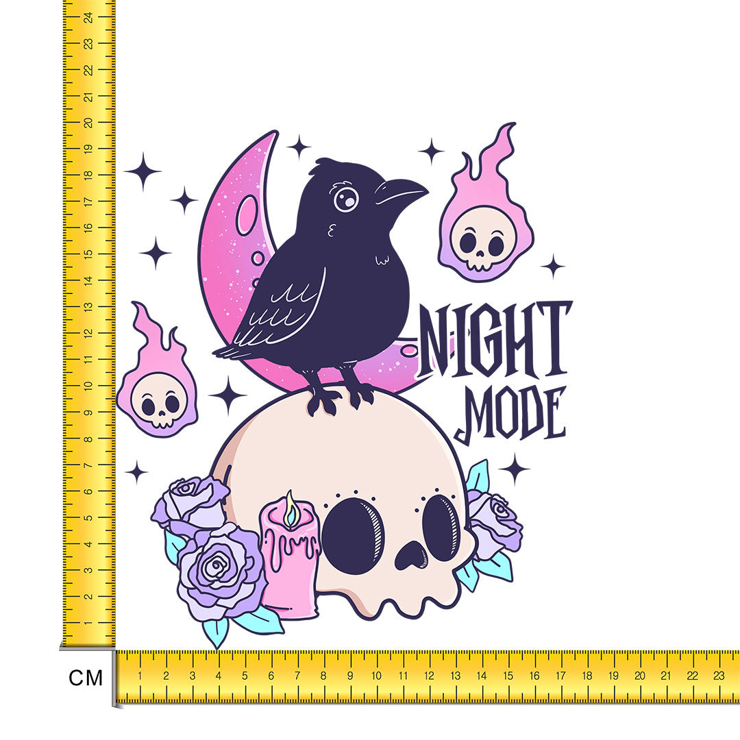 Night Mode Iron on Fabric Heat Transfer DTF-260