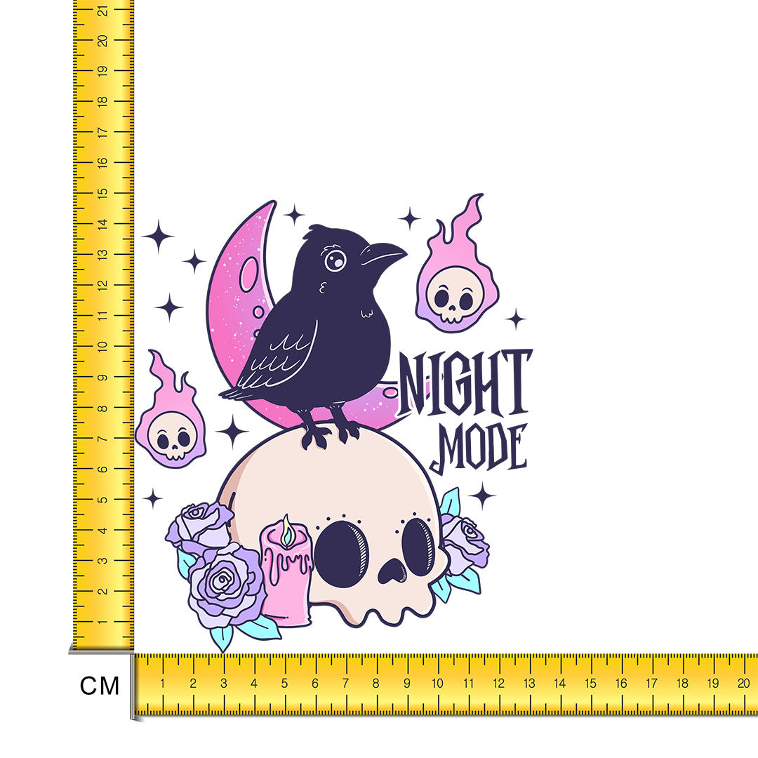 Night Mode Iron on Fabric Heat Transfer DTF-260