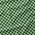 Check Mint and Dark Green fabric