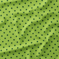 Polka Dot Dark Green and Lime fabric