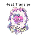 Wicked Apple Iron on Fabric Heat Transfer DTF-262