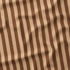 Stripe Brown and Beige fabric