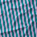 Stripe Lilac and Teal fabric