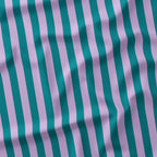 Stripe Lilac and Teal fabric