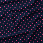 Polka Dot Pink and Navy fabric
